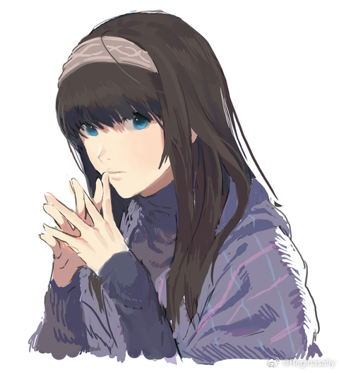 sagisawa fumika (idolmaster and 1 more) drawn by rr_(suisse200)