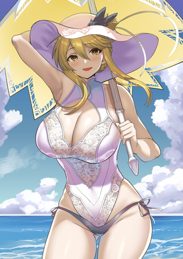artoria pendragon (fate and 1 more) drawn by muunyan_(yumenekoya)