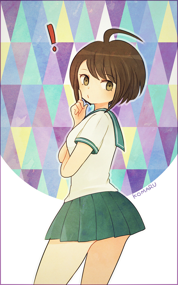 naegi komaru (danganronpa and 1 more) drawn by ayu_(mog)