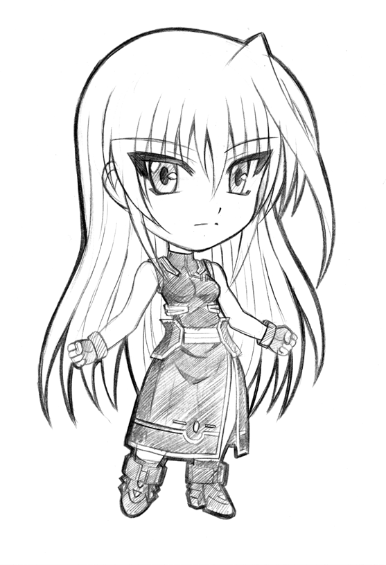 reinforce (lyrical nanoha and 3 more) drawn by nigemakuri