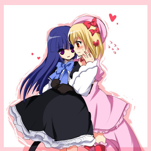 frederica bernkastel and lambdadelta (umineko no naku koro ni)