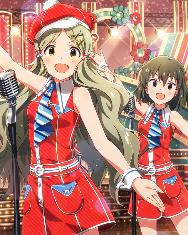 handa roco and nagayoshi subaru (idolmaster and 2 more)