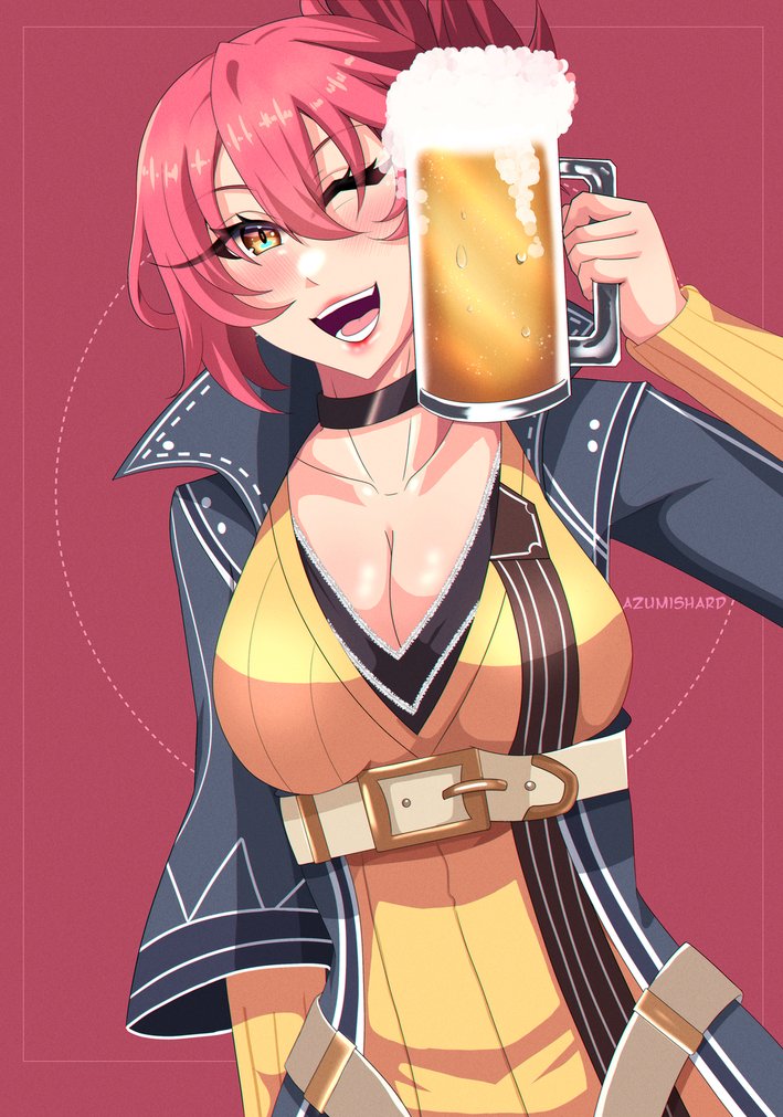 sara valestein (eiyuu densetsu and 1 more) drawn by azumishard