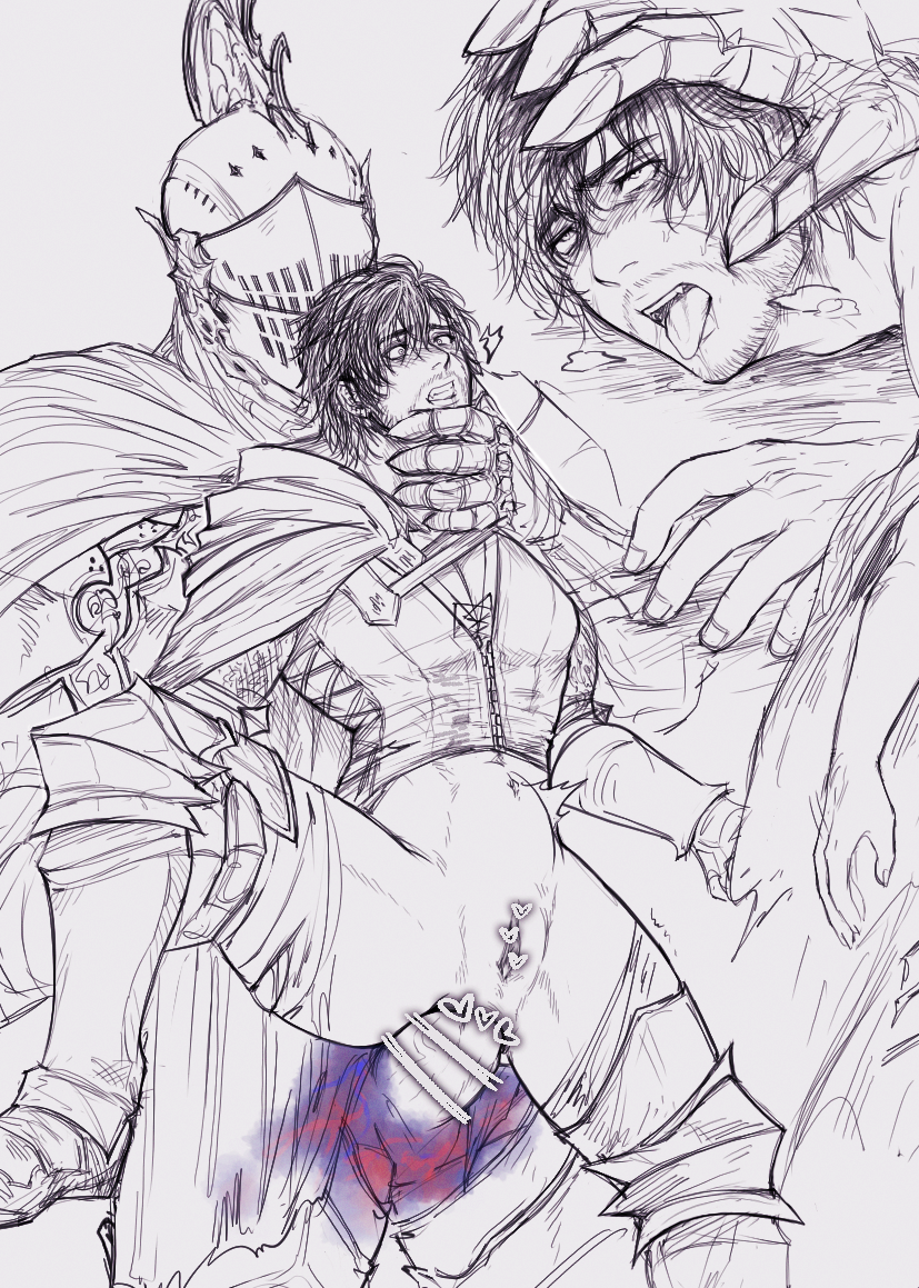 clive rosfield (final fantasy and 1 more) drawn by vivalewd