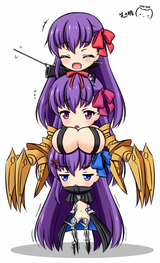 bb, meltryllis, and passionlip (fate and 2 more) drawn by ppshex