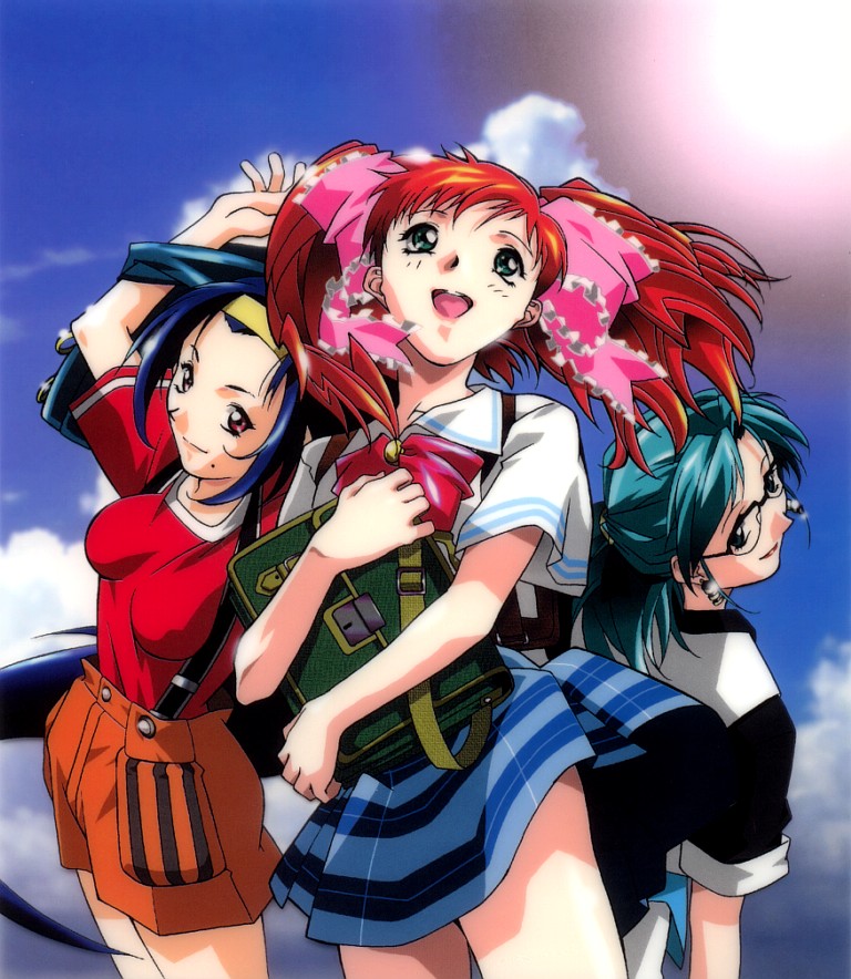 asahina yurina, asahina natsuki, and randou serika (super real mahjong)