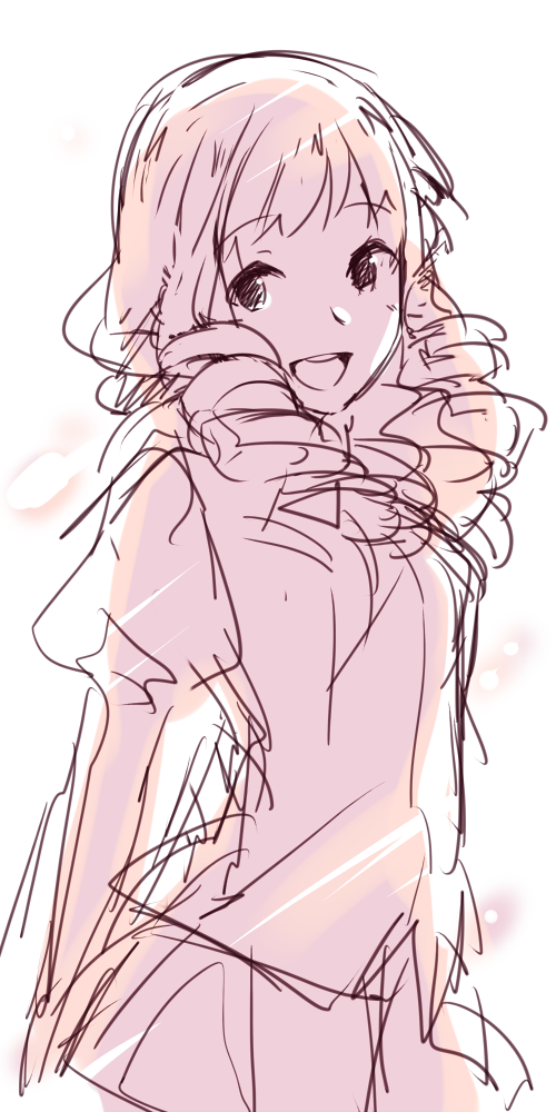 mikado shiina (katawa shoujo) drawn by weee_(raemz)