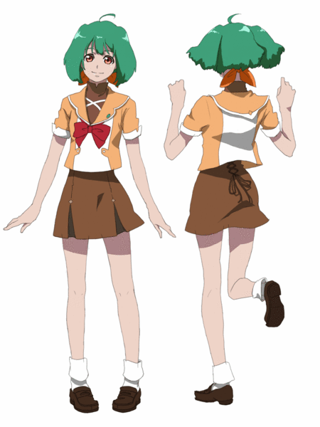 ranka lee (macross and 1 more) drawn by saitou_ataru