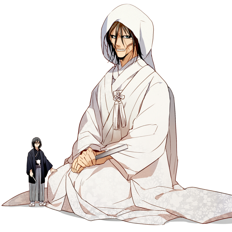 mikasa ackerman, titan, and rogue titan (shingeki no kyojin) drawn by pinki_(shounenkakuseiya)