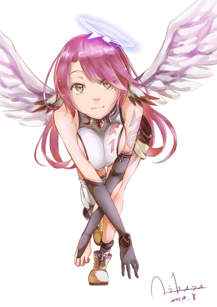 jibril (no game no life) drawn by aika_asa