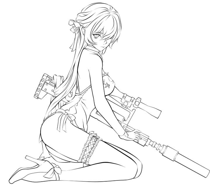 ots-14 and groza (girls' frontline and 1 more)