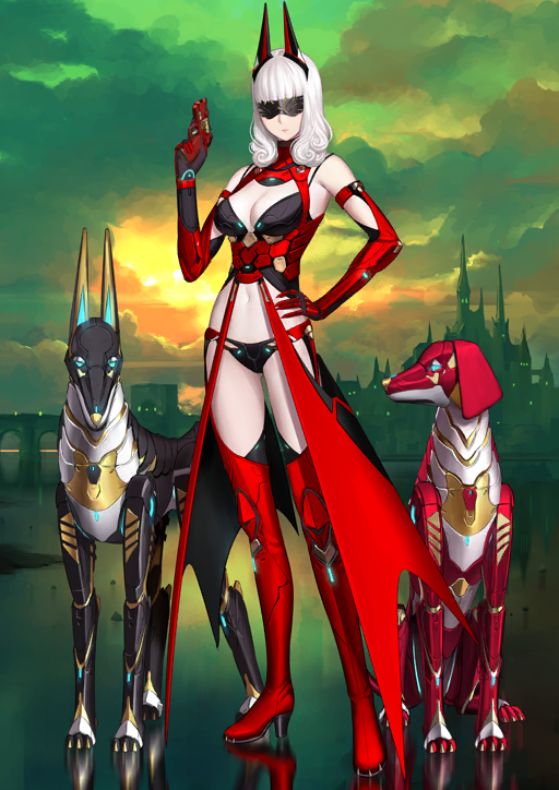 carmilla (fate and 1 more) drawn by okojo