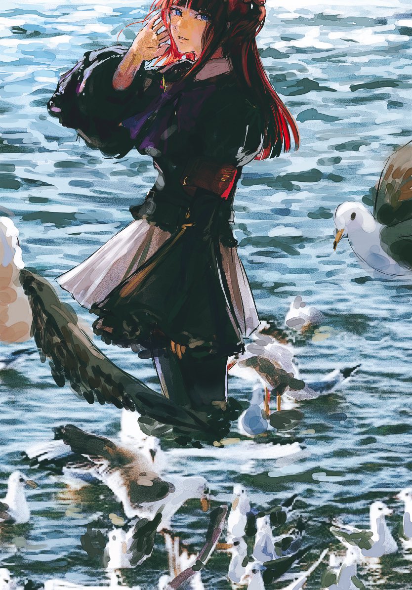ushiromiya ange (umineko no naku koro ni) drawn by ashashio