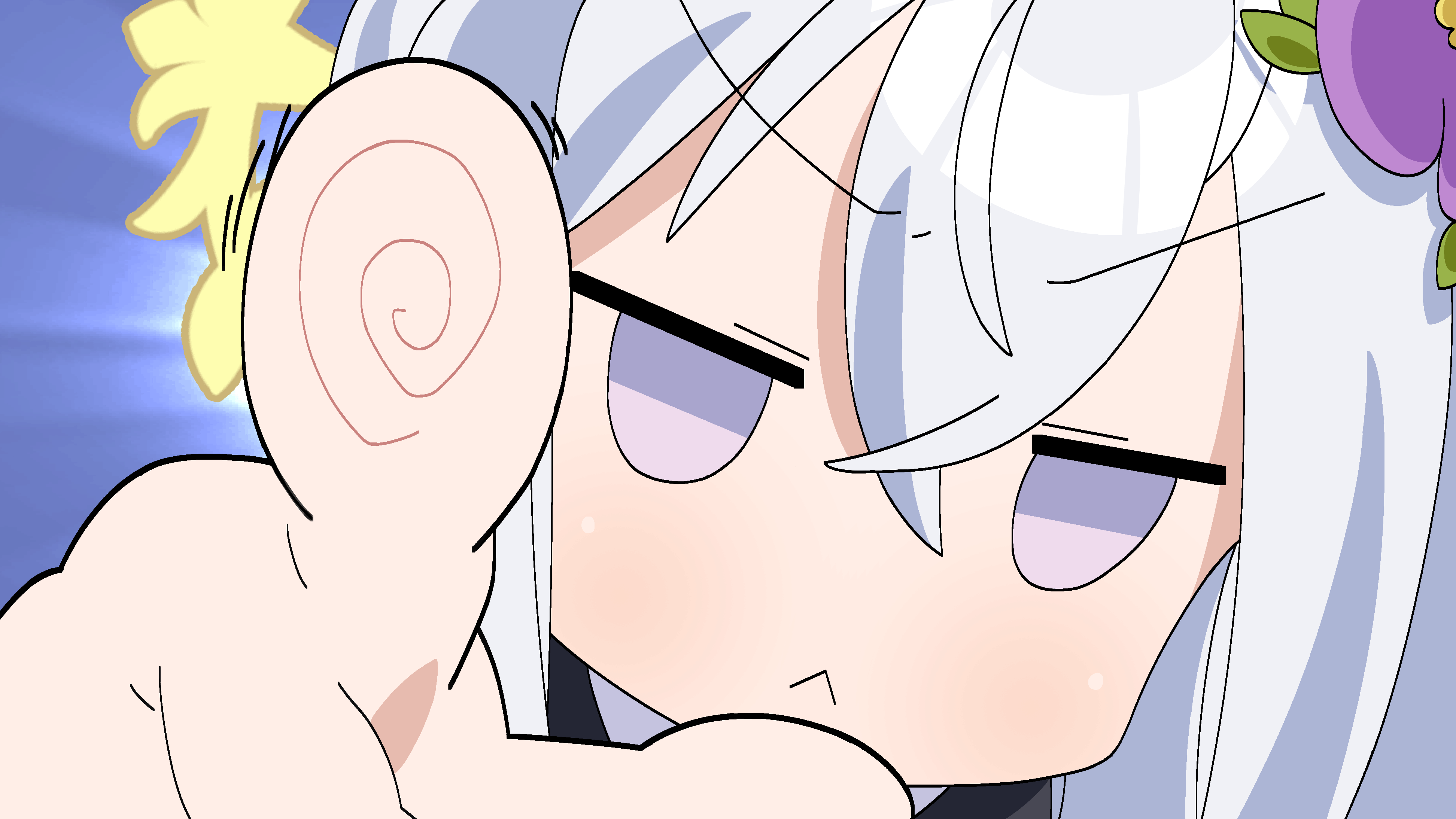 azusa (blue archive and 1 more) drawn by dwon1226