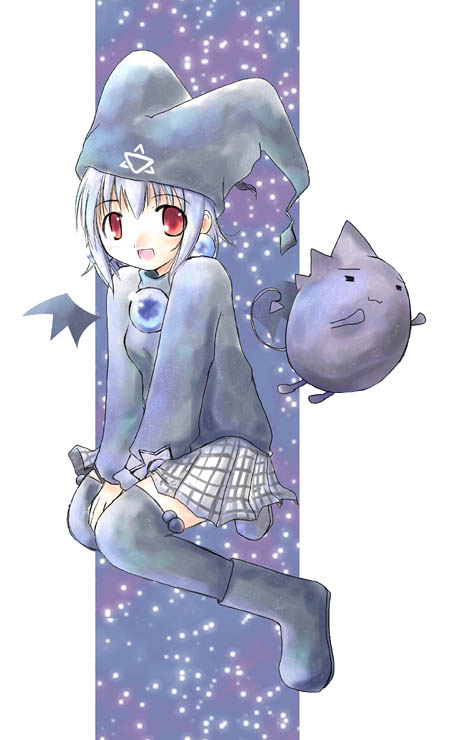 mayura and kuro unyuu (ukagaka) drawn by namiuchi_nanami