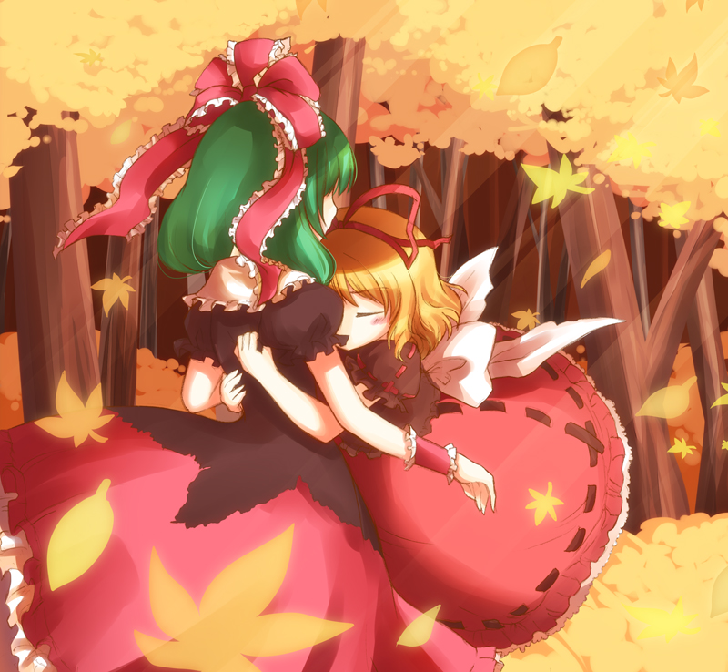 kagiyama hina and medicine melancholy (touhou) drawn by mito_tsubaki