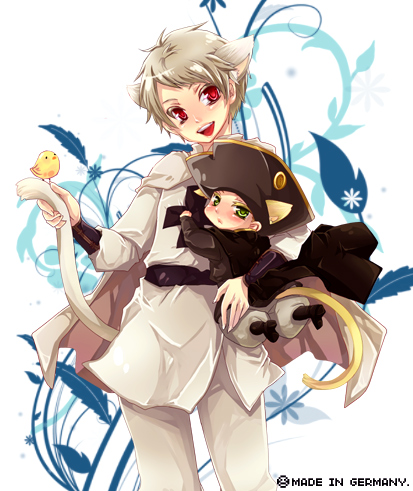 prussia and holy roman empire (axis powers hetalia) drawn by tobi_(one)