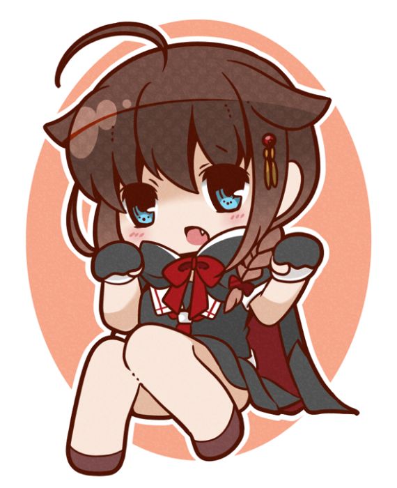 shigure and shigure kai ni (kantai collection) drawn by bloom2425