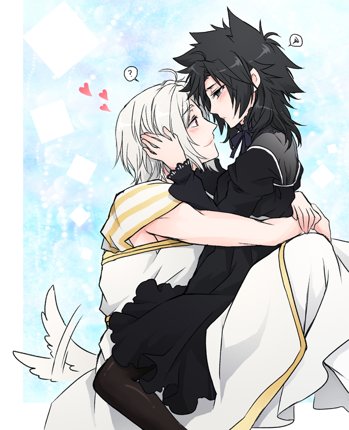 emiya kiritsugu and irisviel von einzbern (fate and 1 more) drawn by shinzui_(fantasysky7)