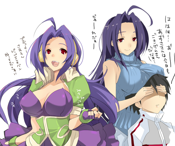 kikuchi makoto and miura azusa (idolmaster and 2 more) drawn by taira_tsukune