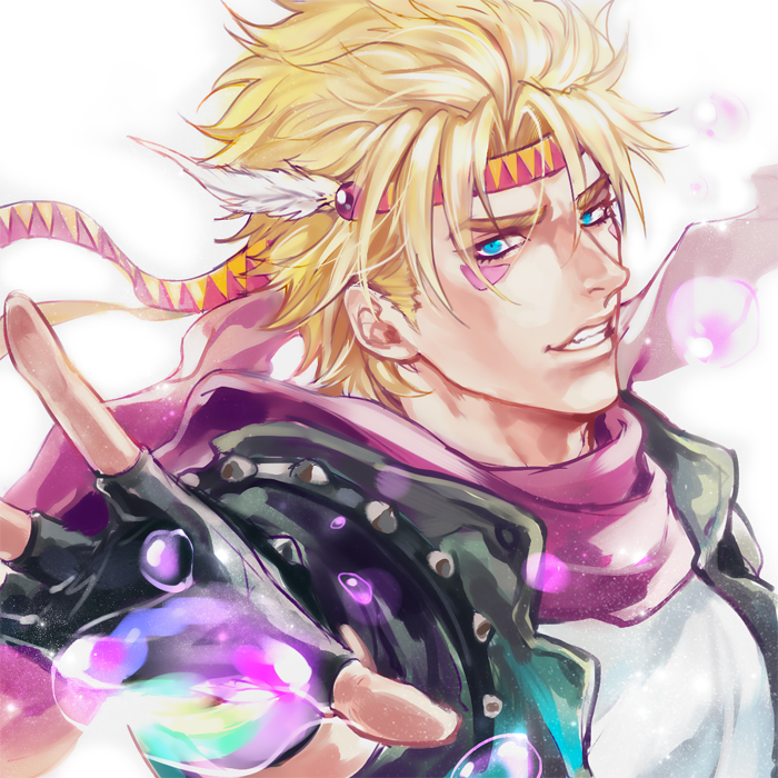 caesar anthonio zeppeli (jojo no kimyou na bouken and 1 more) drawn by namekaho