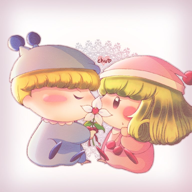 mirumo and rirumu (mirumo de pon!) drawn by pi_no_0320