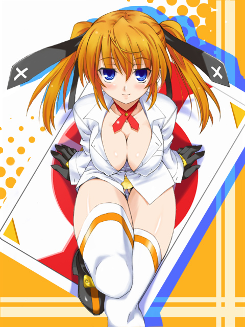 teana lanster (lyrical nanoha and 1 more) drawn by oyama_(fortune_pandora)