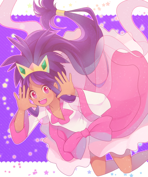 iris (pokemon and 1 more) drawn by piany