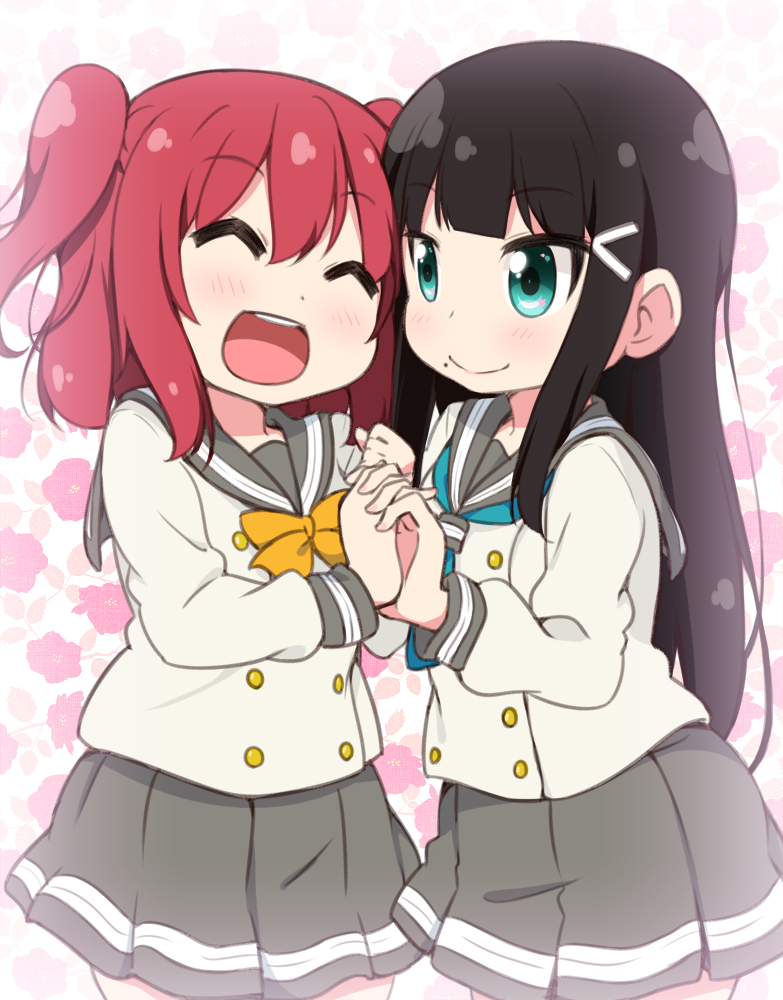 kurosawa dia and kurosawa ruby (love live! and 1 more) drawn by miyako_hito