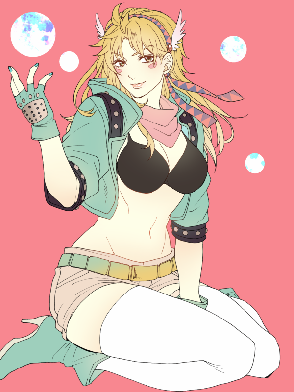 caesar anthonio zeppeli (jojo no kimyou na bouken and 1 more) drawn by manaka_(gunjooou)