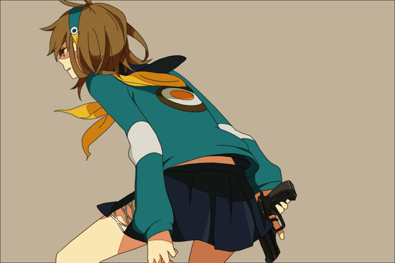 ii-chan (zaregoto series) drawn by mohi_(neku_re)
