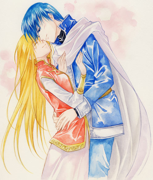 lachesis and finn (fire emblem and 1 more) drawn by agahari