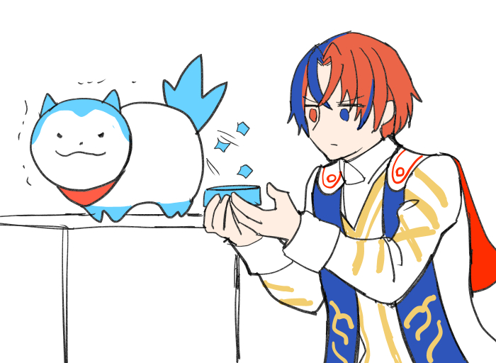 male alear and sommie (fire emblem and 1 more) drawn by ouzisamafe