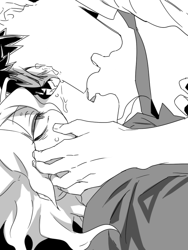 komaeda nagito and hinata hajime (danganronpa and 1 more) drawn by uurin