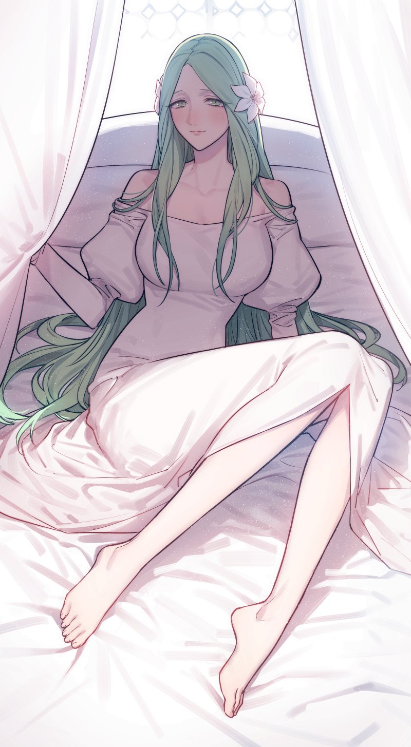 rhea (fire emblem and 1 more) drawn by ikarin