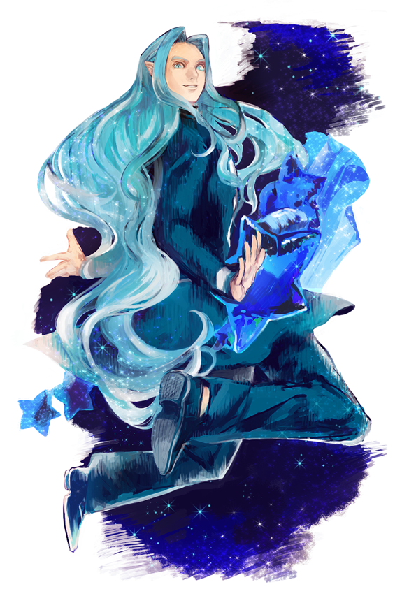 hazekura mikitaka (jojo no kimyou na bouken and 1 more) drawn by iu