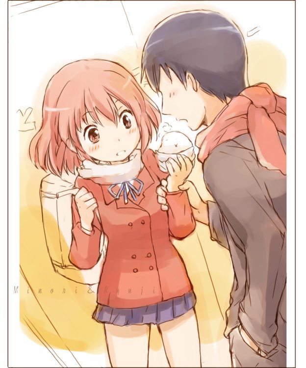 takasu ryuuji and kushieda minori (toradora!) drawn by shirotaka_(shirotaka)