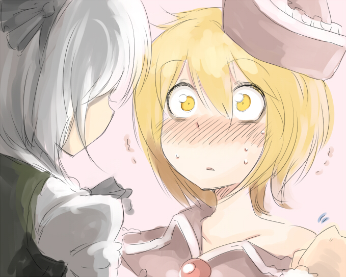 konpaku youmu and lunasa prismriver (touhou) drawn by harusame_(unmei_no_ikasumi)