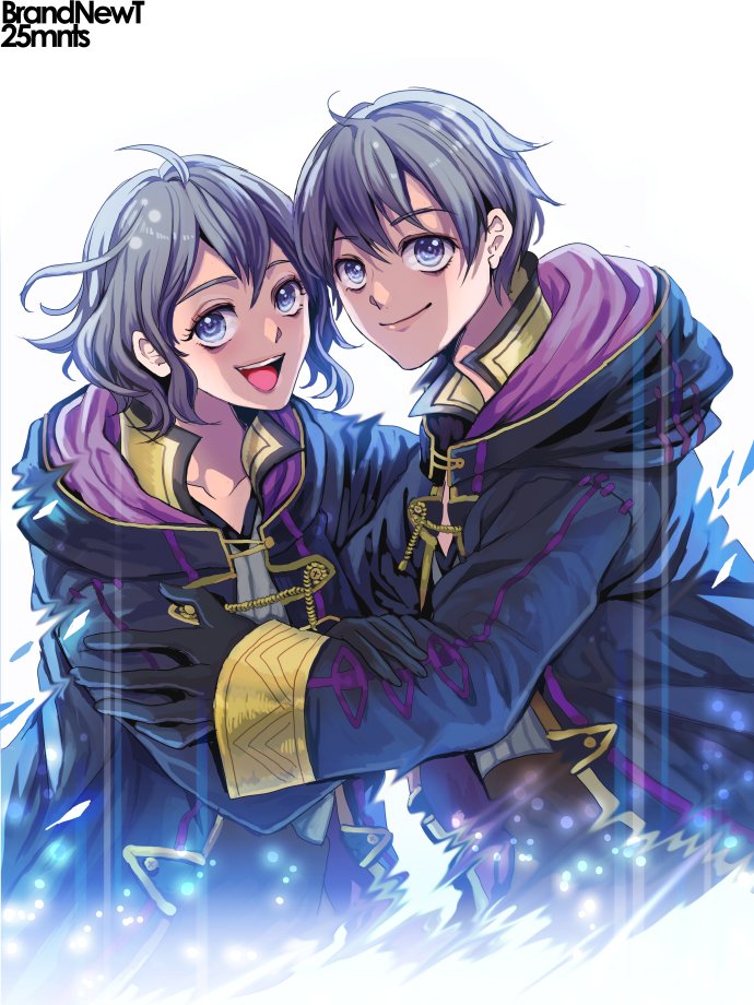 female morgan and male morgan (fire emblem and 1 more) drawn by tsuko_(25mnts)