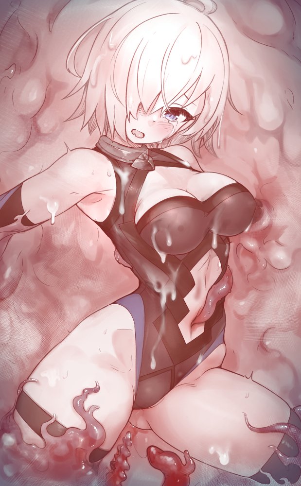 mash kyrielight (fate and 1 more) drawn by nurami_(shouji)