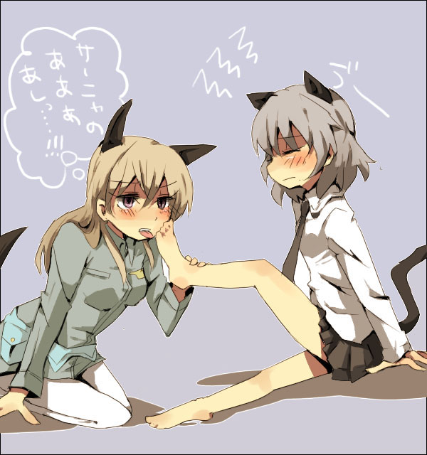 sanya v. litvyak and eila ilmatar juutilainen (world witches series and 1 more) drawn by kiko_(strategist)