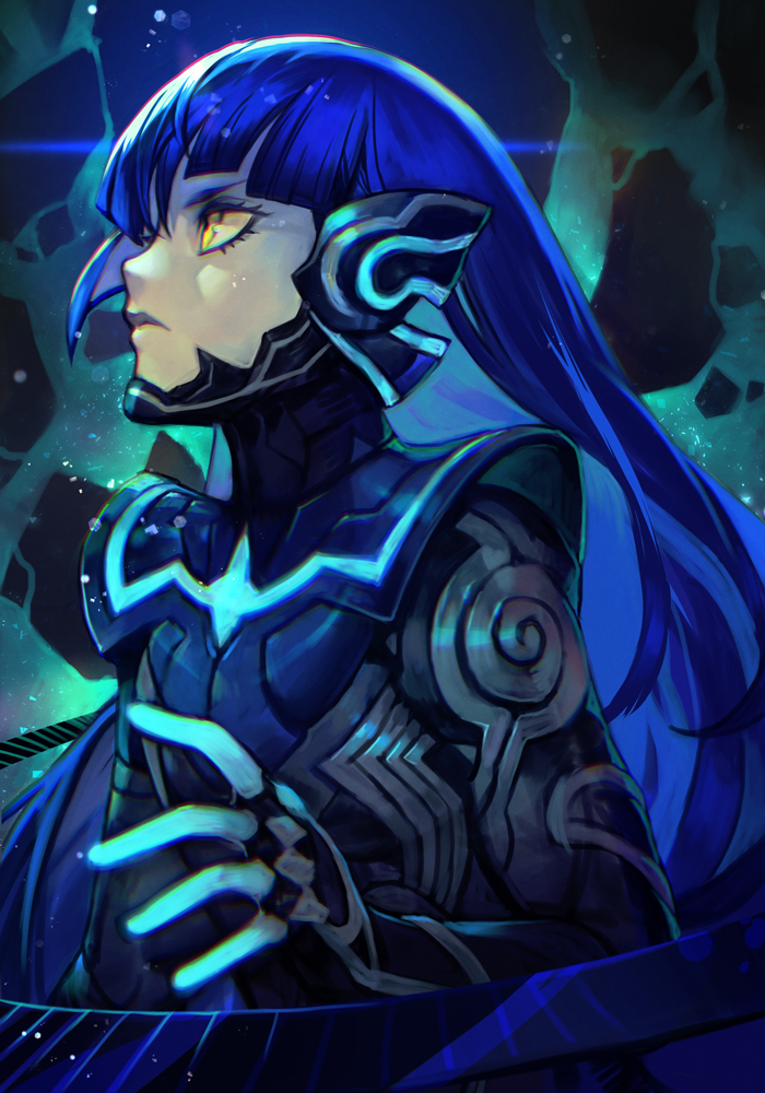 protagonist (shin megami tensei and 1 more) drawn by hungry_clicker