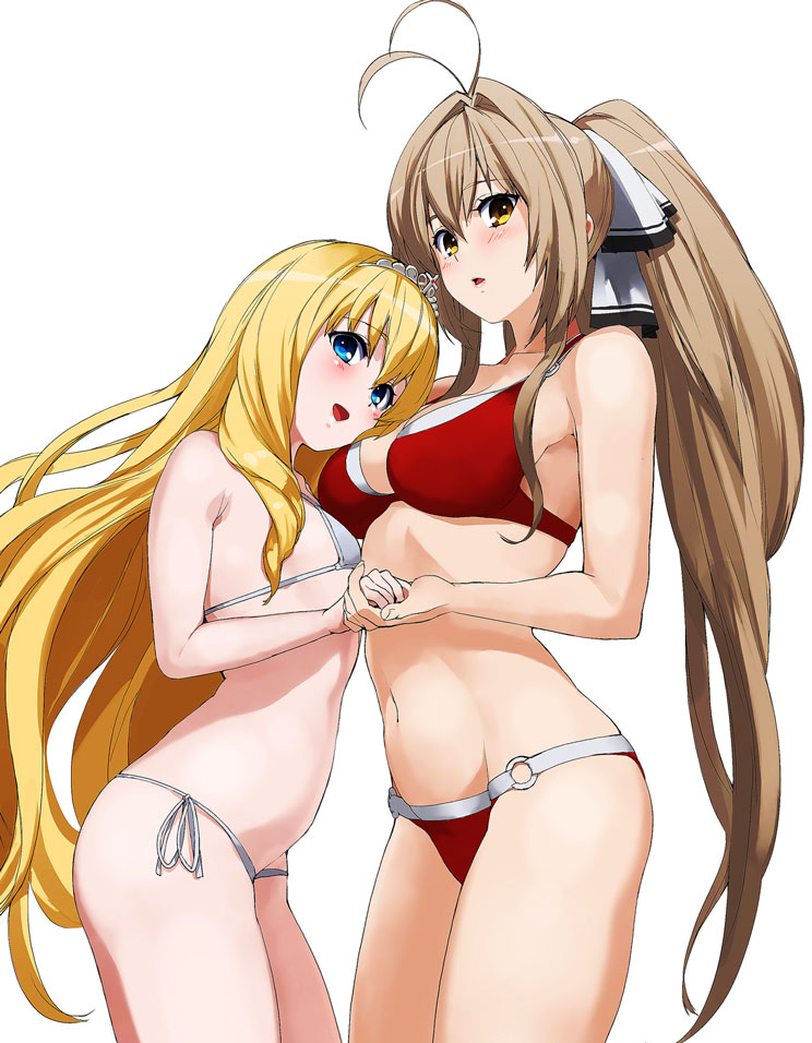 sento isuzu and latifa fleuranza (amagi brilliant park) drawn by ruuto_(sorufu)