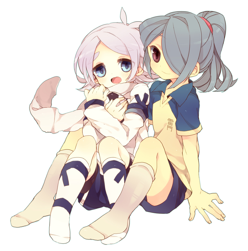 kazemaru ichirouta and fubuki shirou (inazuma eleven) drawn by moriyama_shijimi