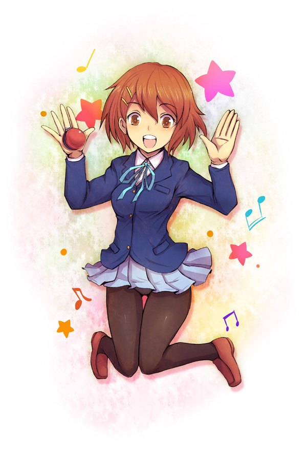 hirasawa yui (k-on!) drawn by kara_(color)