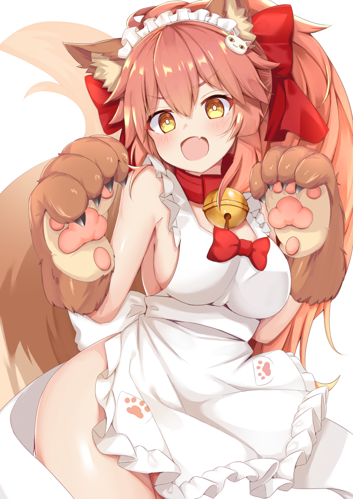 tamamo and tamamo cat (fate and 1 more) drawn by rururiaru