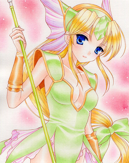 riesz (seiken densetsu and 1 more) drawn by yukiou