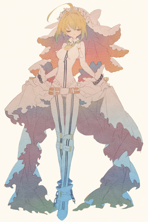 nero claudius (fate and 2 more) drawn by tsumi_guilty