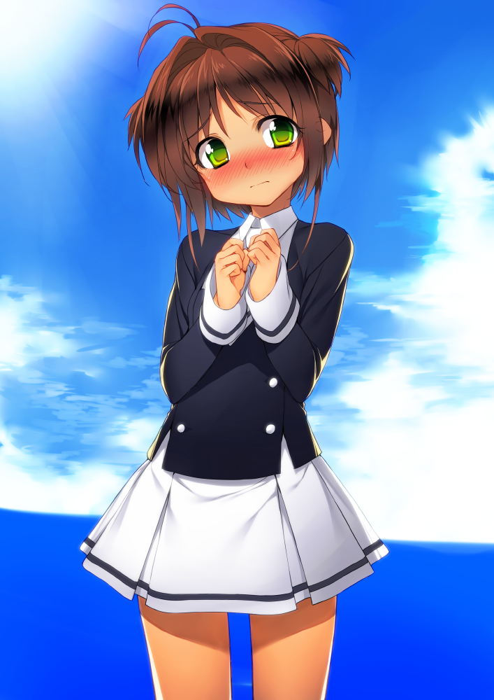 kinomoto sakura (cardcaptor sakura and 1 more) drawn by kamitsurugi_ouka