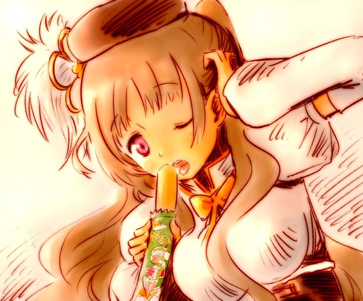 tomoe mami, mizuhashi kaori, and kiba mifuyu (mahou shoujo madoka magica and 1 more) drawn by yoshinogai